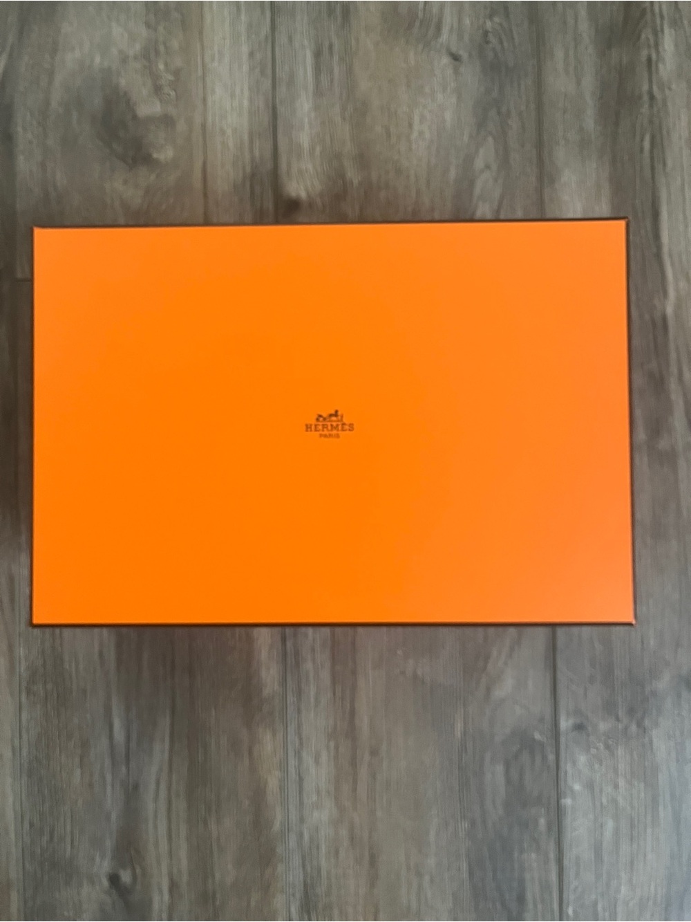 Hermès Orange Shoe/Gift Box